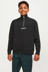 Jack & Jones Junior Oversize Sweatshirt - Black 176 Kids