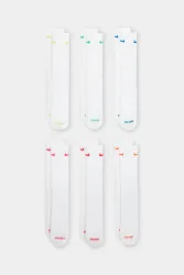 Nike Sechserpack Socken - White + Multicolor EU42-46