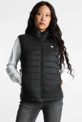 Guess Jeans Gestepptes Gilet - Black XS Damen