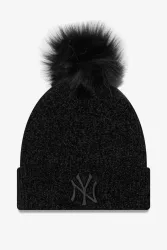 New Era Chenille-Beanie - Schwarz Einheitsgroesse Damen