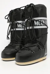 Moon Boot Icon Nylon Schneestiefel - Black EU39-41 Damen