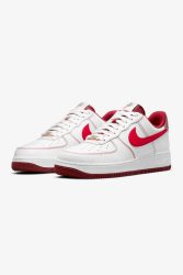 Nike Air Force 1 '07 Sneaker - White + University Red + Sail EU42.5 Herren