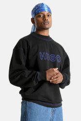 Hugo Blue Sweatshirt - Black M Herren