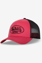 Von Dutch Trucker Cap / Snapback - Pink + Black Einheitsgroesse Damen