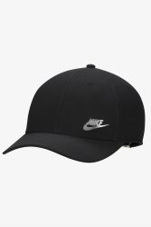 Nike Strapback Cap - Black + Silver S/M
