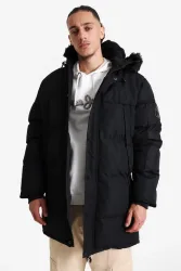 Zavetti Canada Aylmer Puffer Parka - Jet Black S Herren