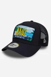New Era Licence Plate Trucker Cap / Snapback - Navy Einheitsgroesse Herren