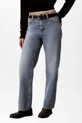Calvin Klein Jeans Signature 90s Straight Leg Jeans L31 - Ocean Drive 24/31 Damen