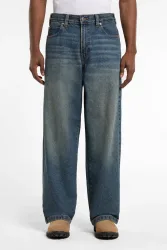 Dickies Hilham Baggy Jeans - Khaki Tinted Blue 29 Herren