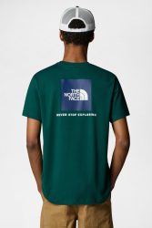 The North Face Redbox T-Shirt - Deep Nori S Herren