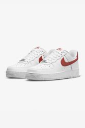 Nike Air Force 1 '07 Sneaker - White + Rugged Orange EU38
