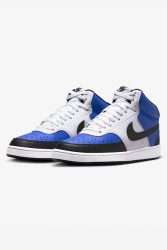 Nike Court Vision Next Nature Sneaker - White + Game Royal + Black EU42 Herren