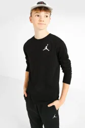 Jordan Langarmshirt - Schwarz S Kids