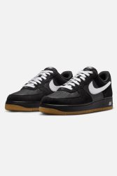 Nike Air Force 1 '07 LV8 Sneaker - Black + White + Gum + Light Brown EU42 Herren