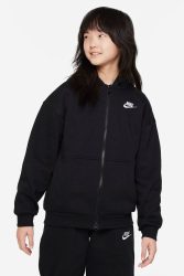Nike Sportswear Club Fleece Kapuzensweatjacke - Black L Kids