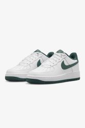 Nike Air Force 1 Sneaker - White + Vintage Green EU37.5 Kids