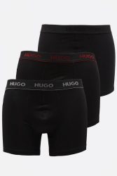 Hugo Red Dreierpack Boxershorts - Black M Herren