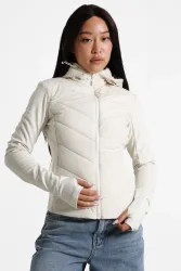 Guess Leichte gesteppte Jacke - Cream M Damen