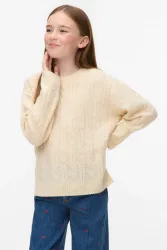 Vero Moda VMARIES Strickpullover - Birch 134-140 Kids