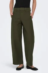 Only ONLCLAIR Barrel Fit Stoffhose - Kambaba S/32 Damen