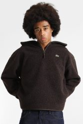 Lacoste Fleece Sweater - Port L Herren