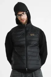 EA7 Emporio Armani Gesteppte Daunenjacke - Black S Herren