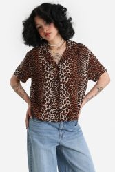 Pieces PCNYA Hemd - Leo XS Damen