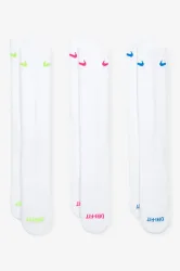 Nike Dreierpack Socken - White + Multicolor EU42-46