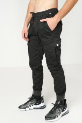 Reell Reflex Rib Cargo Jogger Pant - Schwarz XS Herren