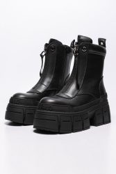 Buffalo Gospher Zip Plateau Winterstiefelette - Black EU36 Damen