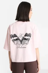 Felicious Oversize T-Shirt - Light Pink S Damen