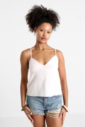 Tally Weijl Leinen Trägertop - Light Pink S Damen