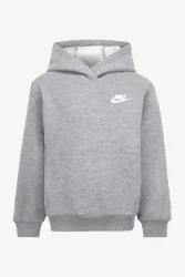 Nike Kids Kapuzensweatshirt - Grey Heather 5y