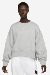 Nike Oversize Sweatshirt - Grey Heather S Damen