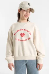 Only KOGBETINA Sweatshirt - Whitecap Gray 158-164 Kids