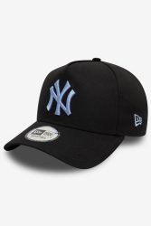 New Era Snapback Cap - Black + Light Blue Einheitsgroesse Herren