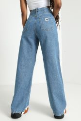 Carhartt WIP Jane Loose Fit Jeans - Blue Heavy Stone Wash 24 Damen