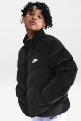 Nike Cord Pufferjacke - Black XL Kids
