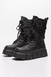 Buffalo Ava Plateau Winterstiefelette - Black EU37 Damen