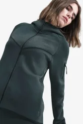 Nike Sportswear Tech Fleece Kapuzensweatjacke - Seaweed M Damen