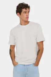 Only & Sons ONSKIAN T-Shirt aus Waffelstoff - Cloud Dancer XL Herren