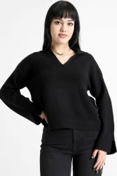 Only Monna Strickpullover - Black S Damen