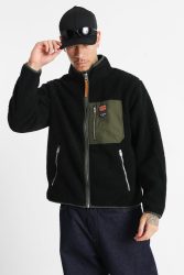 Superdry Vintage Retro Teddy Jacke - Black L Herren
