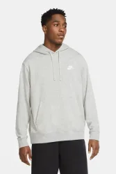 Nike Sportswear Club Kapuzensweatshirt - Grey Heather M Herren