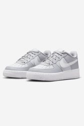 Nike Air Force 1 Sneaker - Wolf Grey + White + Pure Platinum EU37.5 Kids