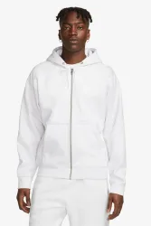 Nike Solo Swoosh Kapuzensweatjacke - Birch Heather M Herren