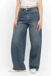 Tally Weijl Skater Jeans - Medium Blue Denim 32 Damen