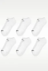Nike Sechserpack Socken - White EU34-38