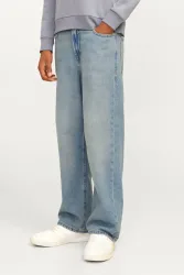 Jack & Jones Junior Alex Baggy Fit Jeans - Blue Denim 140 Kids