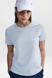 Nike Sportswear Club Essentials T-Shirt - Blue Tint S Damen
